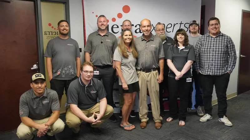 The Sierra Experts team at our office in Pittsburgh, Robinson Township