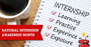 intern month blog graphic