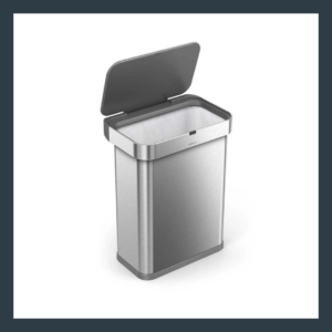 simplehuman Voice-Activated Trash Can