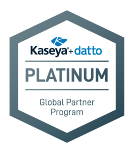 Kaseya and datta Platinum Global Partner Program full color logo