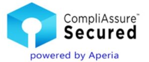 CompliAssure Secured powered by Aperia logo